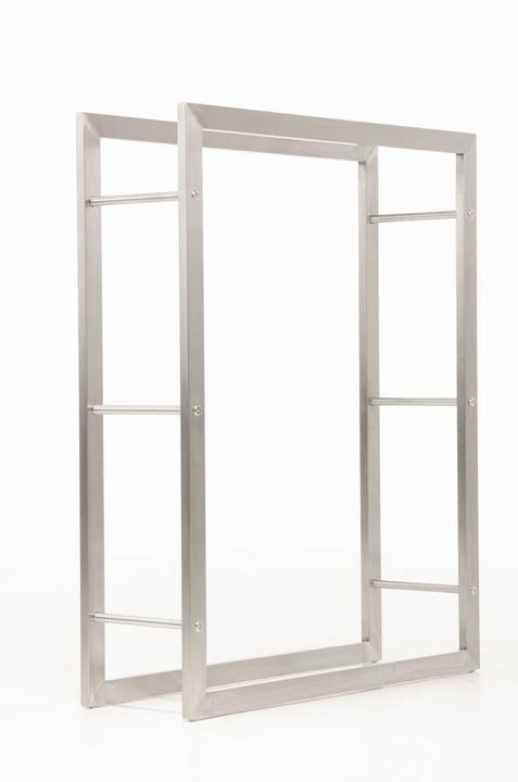 Immagine prodotto CLP Porta legna Keri 25x80x100, acciaio inox (25 x 80 x 100 cm)