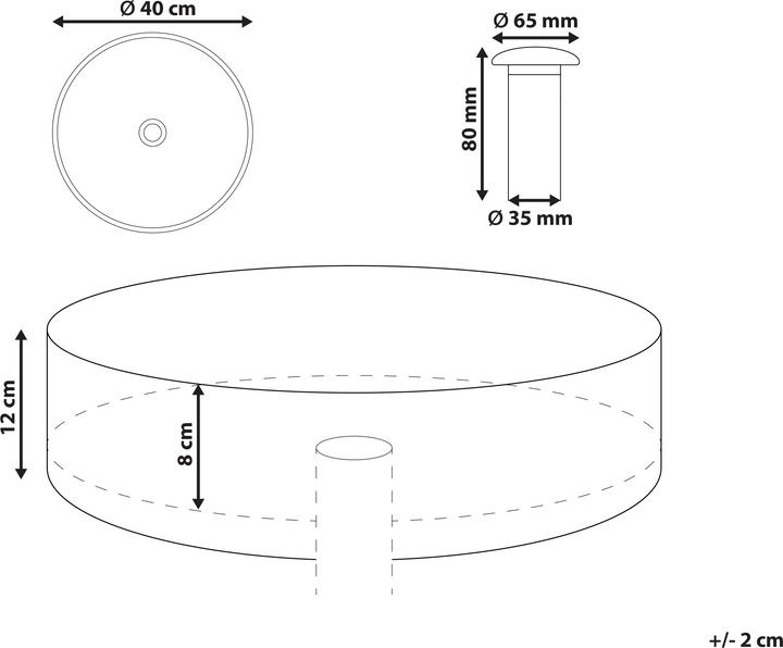 Immagine prodotto Beliani Manis (400 mm, 400 mm)