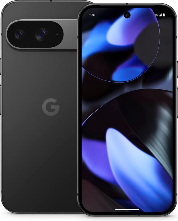 Google Pixel 9 (256 GB, Obsidian, 6.30", SIM + eSIM, 50 Mpx, 5G)