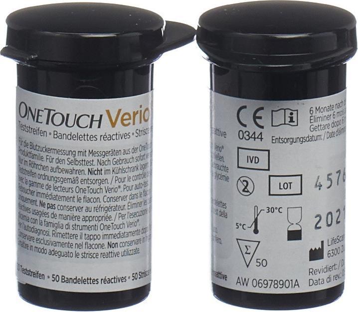 Produktbild OneTouch Teststreifen (Teststreifen)