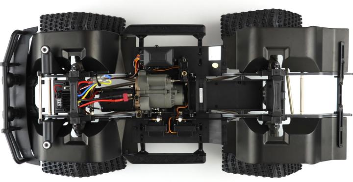 Actual product image Amewi AMXRock RCX8PT Electric Brushed Crawler Chain 1:8 RTR green (ARR Almost Ready to Run)