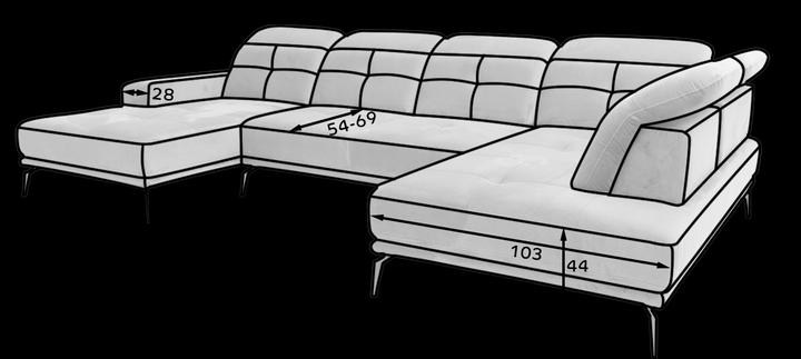 Actual product image ELTAP Bretan (Corner sofa, Sofa bed)