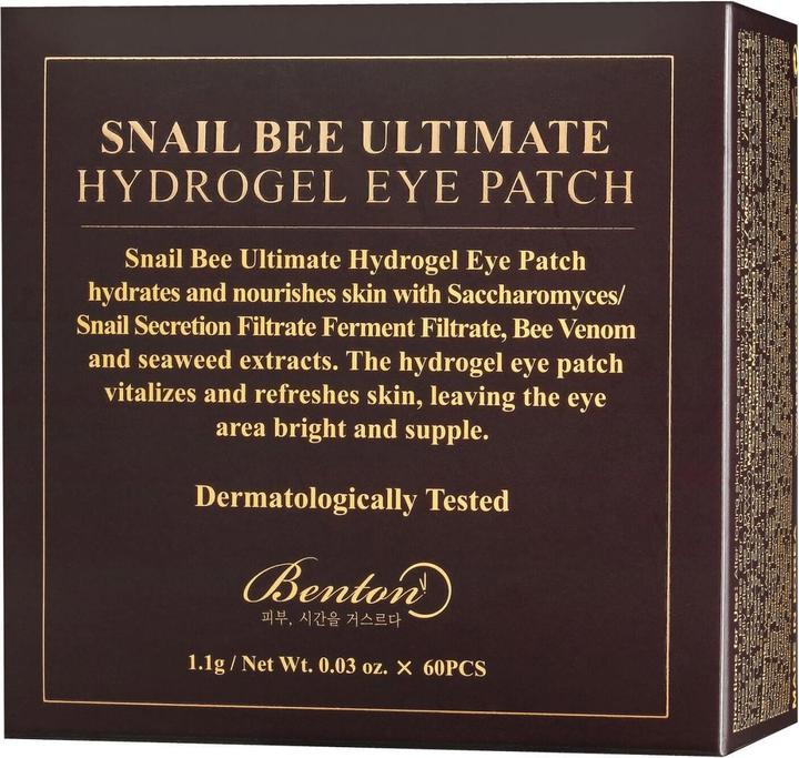 Immagine prodotto Benton Snail Bee Ultimate Hydrogel Eye Patch (Lembi)