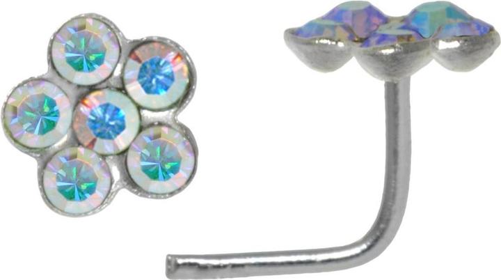 Bijouteria Nasenpiercing (Kristall, Silber 925)