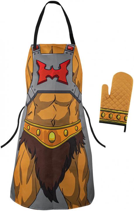 Actual product image Cinereplicas Masters of the Universe - He-Man Tablier de cuisine avec gant (One size)