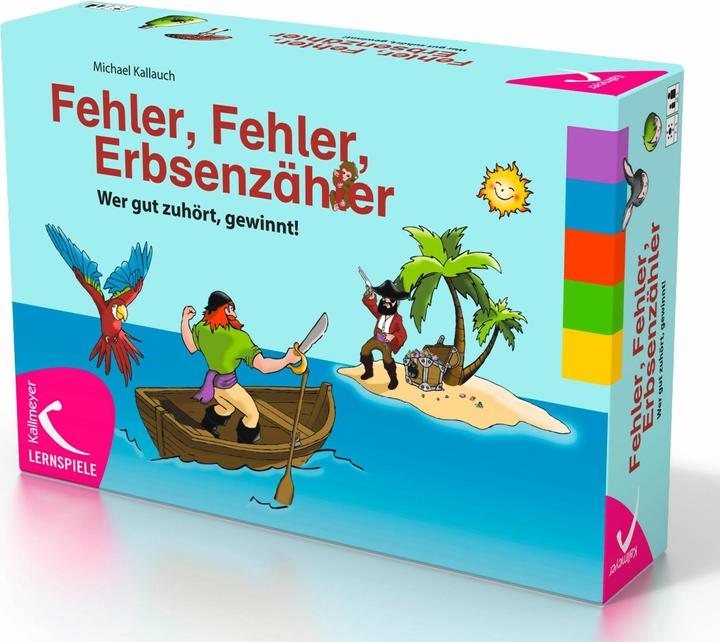 Actual product image Mistake, mistake, bean counter (game) (German)