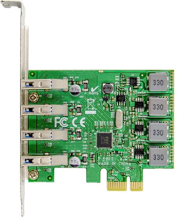 Actual product image MicroConnect PCI-E VL805 4-USB 3.0