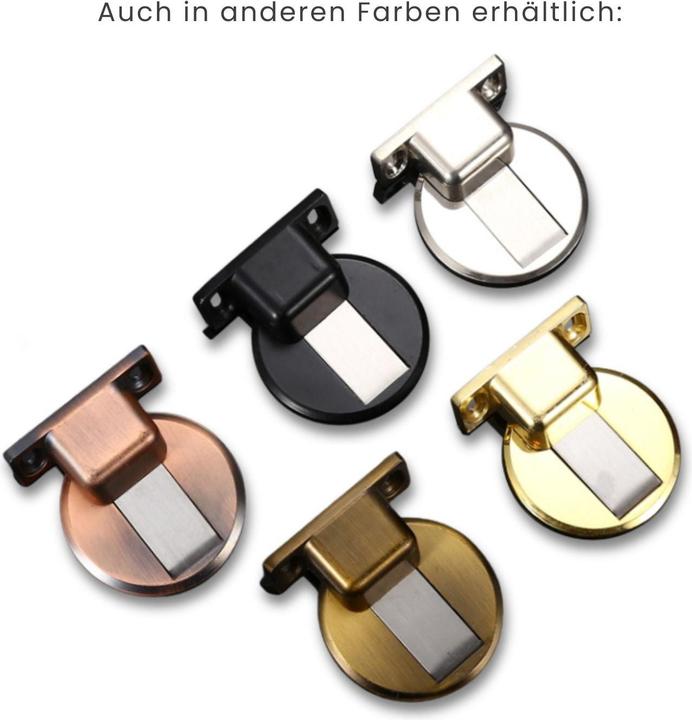 Image du produit Hermex Magnetischer Türstopper Türdämpfer Türschnäpper Türpuffer Türkeil (1 pièce(s))