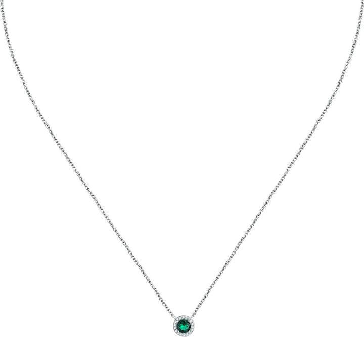 Actual product image La Petite Story Elegant silver necklace with zircons Silver LPS10AWV06 (925 silver, 40 cm)