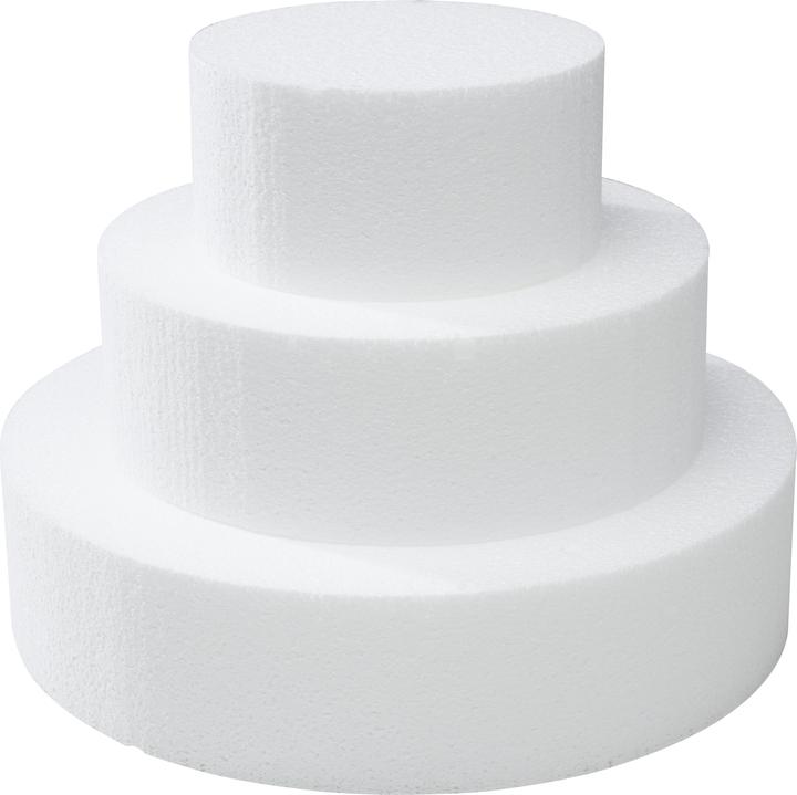 Produktbild Möbius Creativ Styroporform "Torte", 3-tlg.