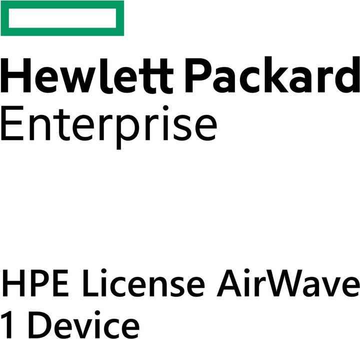 Actual product image HPE License AirWave 1 device (1 Devices, unlimited)