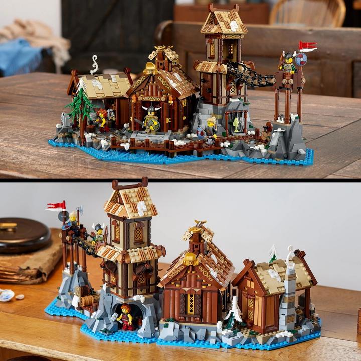 Image du produit LEGO Ideas Village viking (21343, LEGO Ideas, LEGO difficiles à trouver)