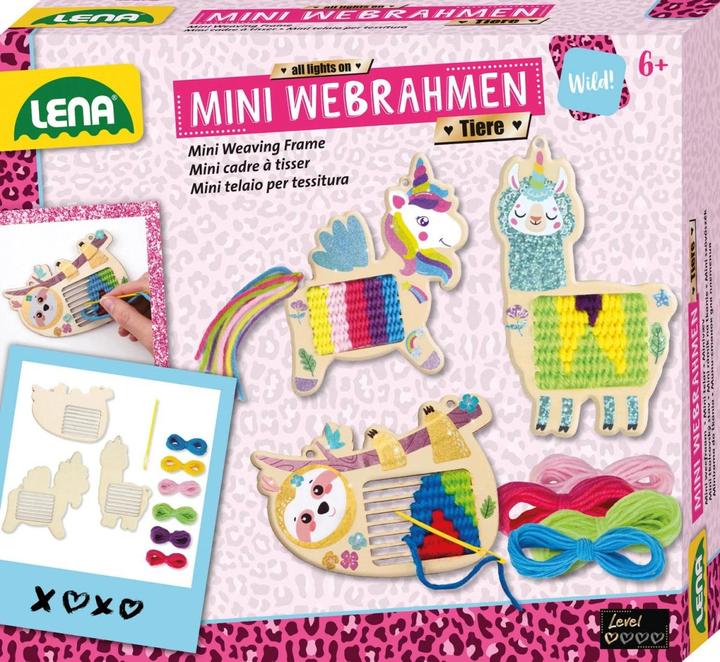 Lena Mini Webrahmen Tiere