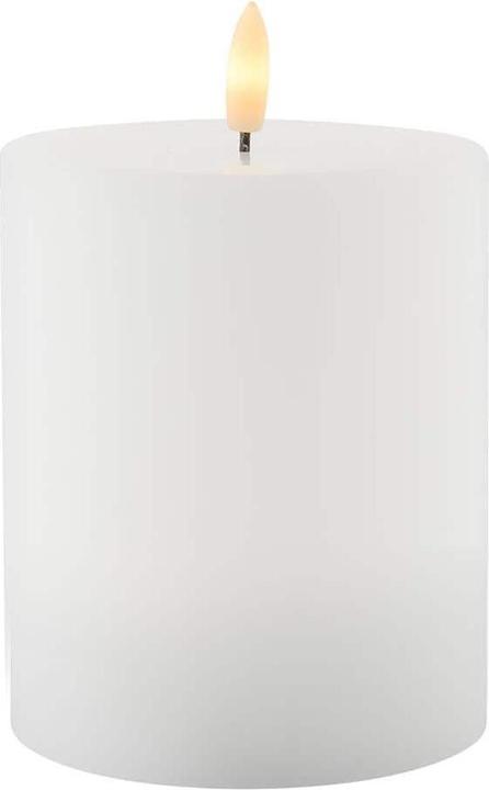 Sirius Bougie LED Sille, 12.5 cm, Blanc, Rechargeable (1 x)