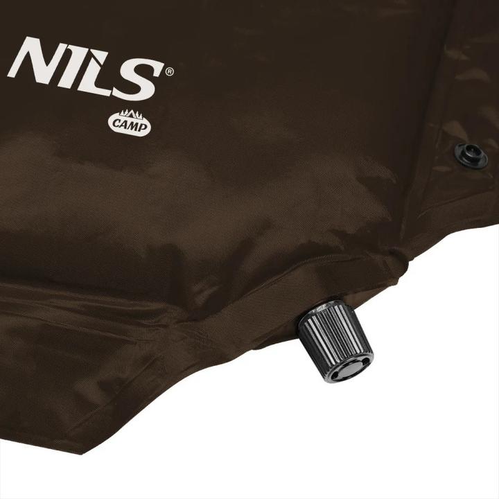 Produktbild Nils Nc4001 Schwarze Selbstaufblasmatte Camp