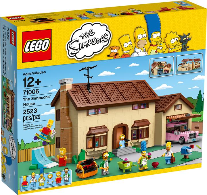 Produktbild LEGO The Simpsons Das Simpsons Haus (71006, LEGO Seltene Sets)