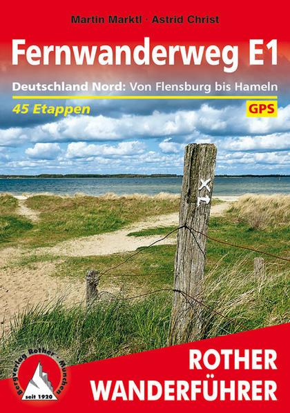Actual product image Fernwanderweg E1 - Deutschland Nord (German, Martin Marktl, 2022)