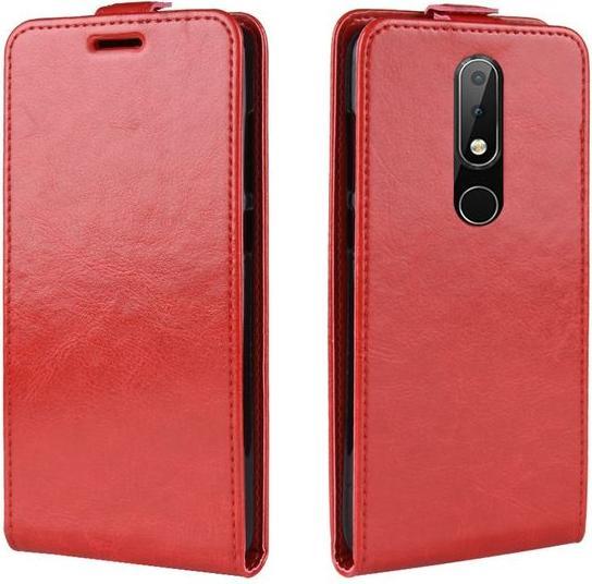 Actual product image MU Classic Crazy Horse Leather Flipcase Series (Nokia 5.1 Plus)