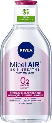 Actual product image NIVEA AGUA MICELAR piel seca 400 ml (Powder, 400 ml)
