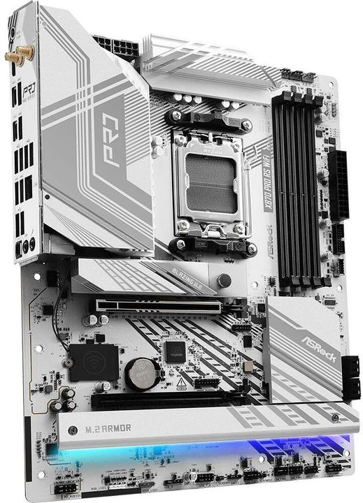 Actual product image AsRock X870 Pro RS WiFi AM5 (AM5, AMD X870, ATX)