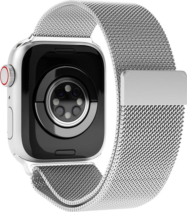 Actual product image Vonmählen Milanese Loop (42 mm, 44 mm, 45 mm, 49 mm, Stainless steel, Apple Watch Ultra, Apple Watch Series 1, Apple Watch Series 2, Apple Watch Series 3, Apple Watch Series 4, Apple Watch Series 5, Apple Watch Series 6, Apple Watch Series 7, Apple Watch Series 8, Apple Watch Series 9, Apple Watch SE, Apple Watch Ultra 2)