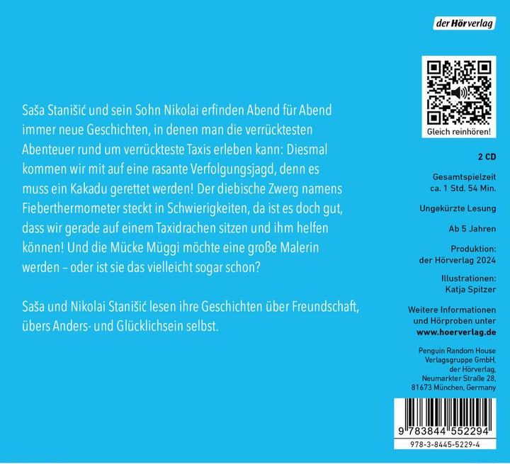 Actual product image Hey, hey, hey, taxi! 2 (Sasa Stanisic, Nikolai Stanisic, German)