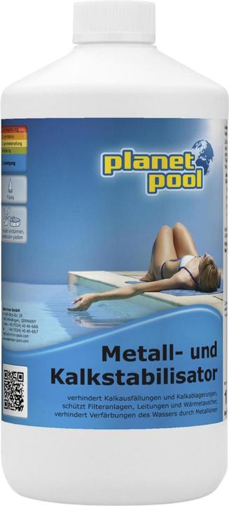 Planet Pool Metall- und Kalkstabilisator (1000 g, 1000 ml)