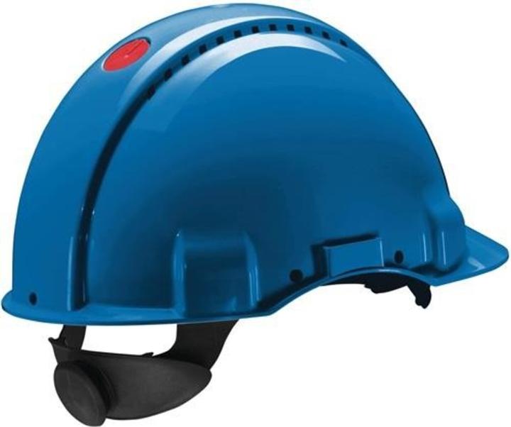 Produktbild 3M Peltor Schutzhelm mit UV-Sensor Blau (54 - 62 cm)