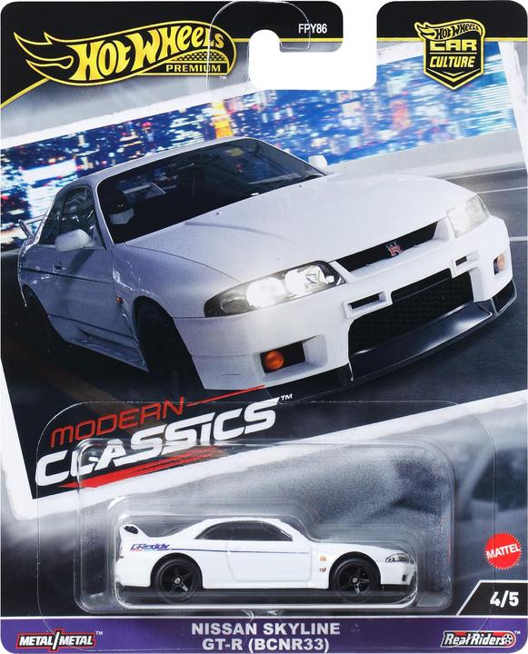 Actual product image Hot Wheels Nissan Skyline R-33