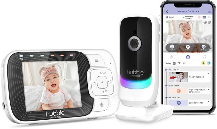 Produktbild Hubble Connected Nursery Pal Essentials (2.8 inch) (Babyphone Audio, 300 m)