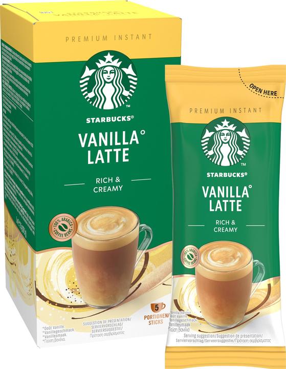 Image du produit Starbucks Latte à la vanille (139.30 g)
