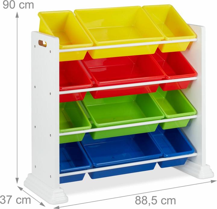 Productafbeelding Relaxdays 4x bedhek (240 cm)