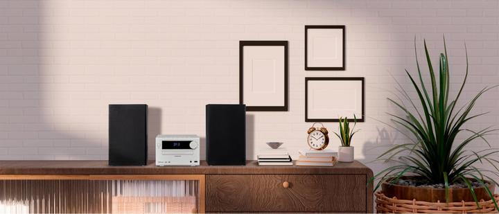 Produktbild Medion LIFE E64482 Micro-Audio-System, DAB+/PLLUKW Stereo Radio, Empfang von Radiosendern in brillanter Ton (CD Player, Bluetooth, 1x 30 W)