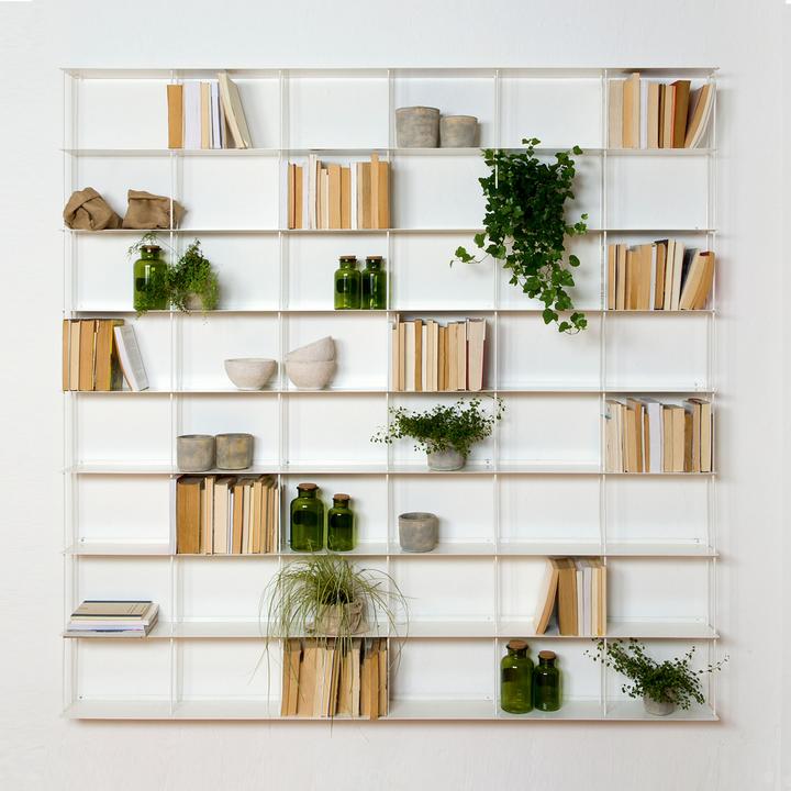 Image du produit Kriptonite Krossing Étagère pour livres - 48 compartiments (200 x 15 x 200 cm)