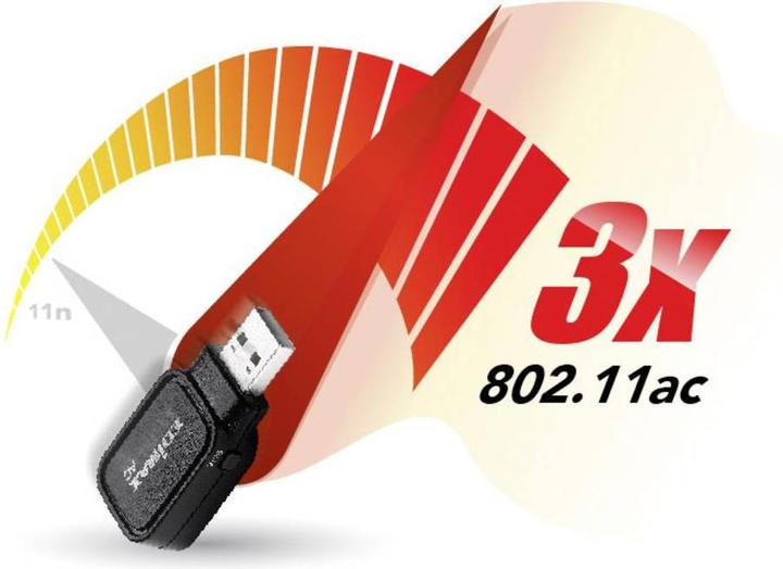 Produktbild edimax EW-7611UCB: AC600 & BT USB-Adapter (USB 2.0)