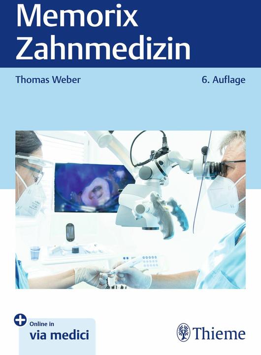 Immagine prodotto Memorix Zahnmedizin (Tedesco, Thomas Weber, 2024)