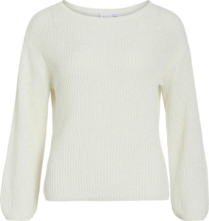 Vila VISUMMI U-Boot-Ausschnitt Strickpullover