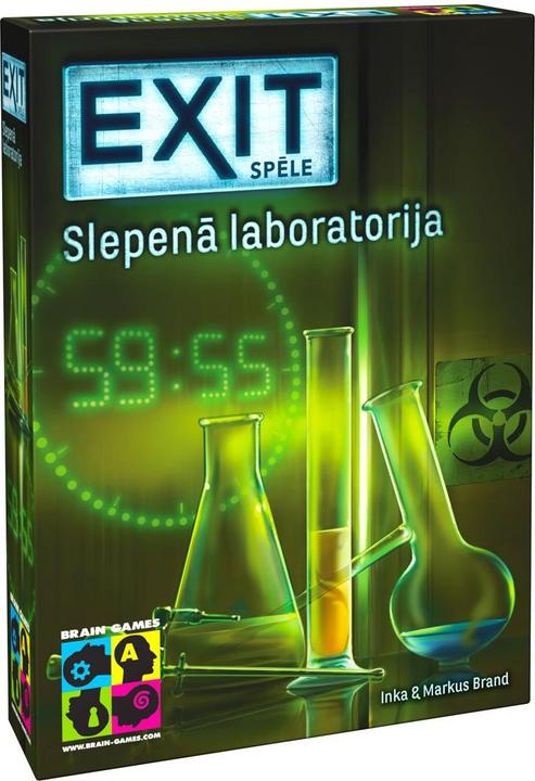 Produktbild Brain Games EXiT Spēle - Slepenā Laboratorija