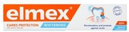 Immagine prodotto Elmex Dentifricio sbiancante Protezione Carie Sbiancante 3 x 75 ml