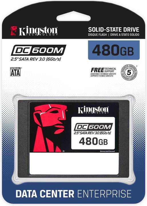 Produktbild Kingston DC600M (480 GB, 2.5")