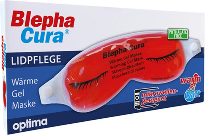 Actual product image Optima BlephaCura heat & cold gel mask for eyelid care, 1 pc. Masks