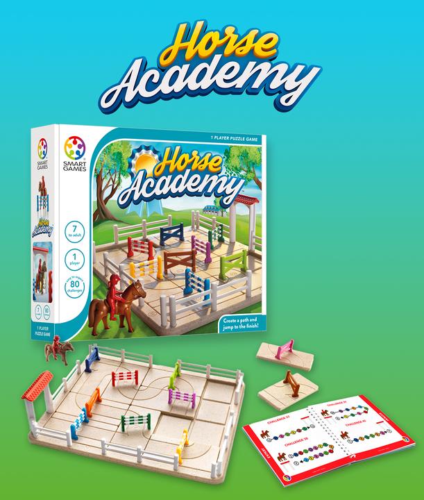 Actual product image Smart Games Horse Academy (German, French, Italian, English)