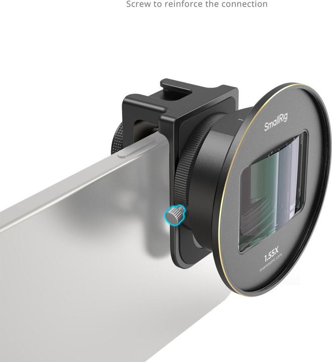 Actual product image SmallRig 1.55x Anamorphic Lens