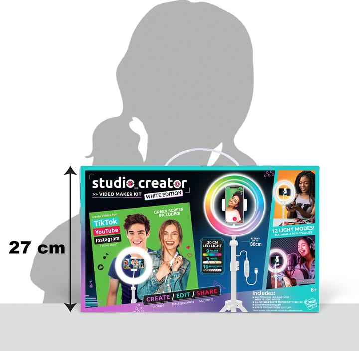 Image du produit Canal Toys Studio Creator - Kit de création vidéo blanc (11035)