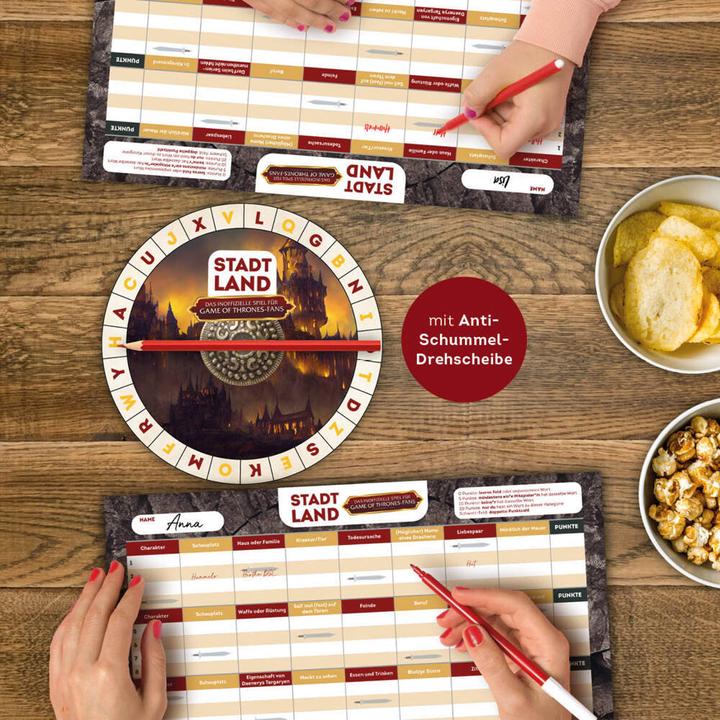 Actual product image City, Country, the unofficial game for Game of Thrones fans - The classic game for fans of the (German)