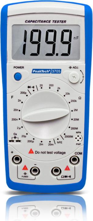 Peaktech P 3705 Weerstands- en capaciteitstester