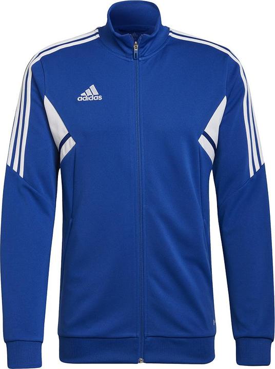 Blue, white