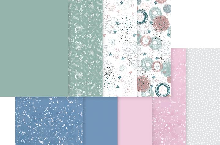 Produktbild MarpaJansen Motivbogen-Sortiment "Winterdream", A4, 10 Blatt (250 g/m², 10 x)