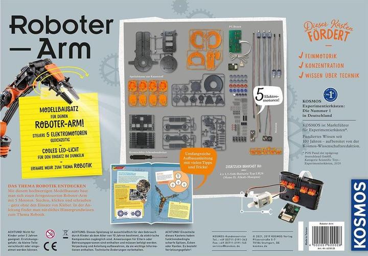 Produktbild Kosmos Roboterarm Bausatz