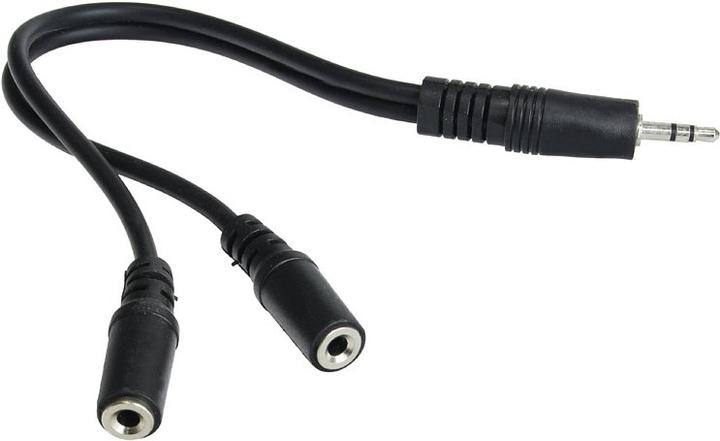Image du produit InLine Câble en Y 3.5 jack (0.20 m, Jack 3,5 mm (AUX))